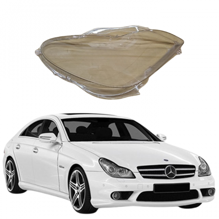  Стекла фар Mercedes-Benz CLS-class C 219 W 219 2004-2010г правое