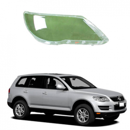 Стекло фары Volkswagen Touareg 1 (2006-2010) правое. Рестайлинг