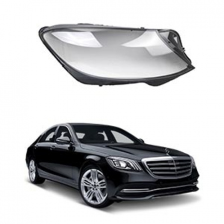 Стекло фары Mercedes S-class W222 2017-н.в. Рестайл правое