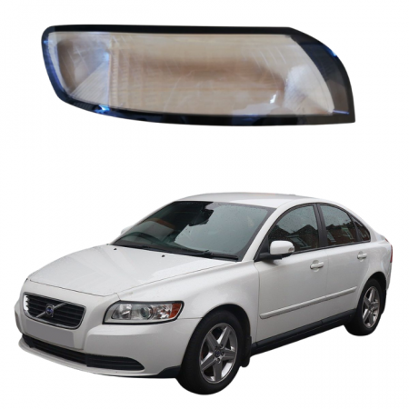Стекло фары Volvo s40 2007-2012 г. правое