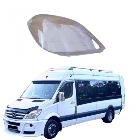 Стекло фары Mercedes Sprinter W906 2006-13г правое
