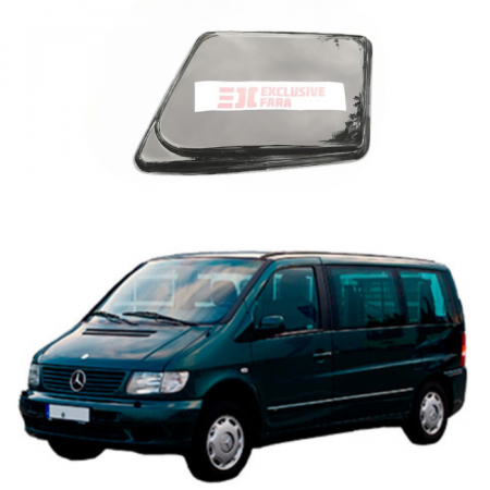 Стекло фары Mercedes VITO W 638 96-03 г. Левое
