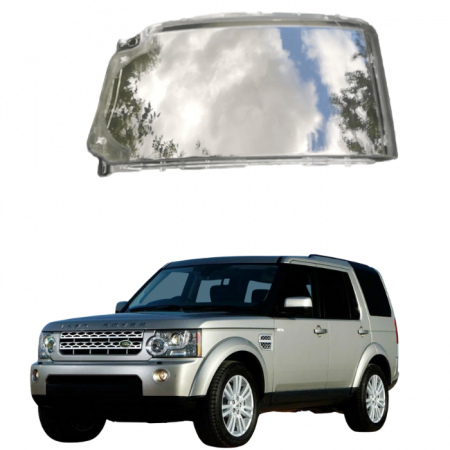 Стекла фар Land Rover Discovery 4 левое
