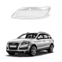 Стекло фары Audi Q7 4L 2005-2015 левое