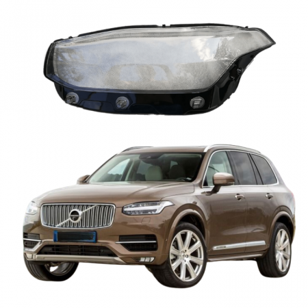 Стекло фары Volvo XC 90 2 2015-2023 Левое