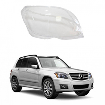 Стекло фары Mercedes GLK-class X204 2008-2012 Дорестайл правое