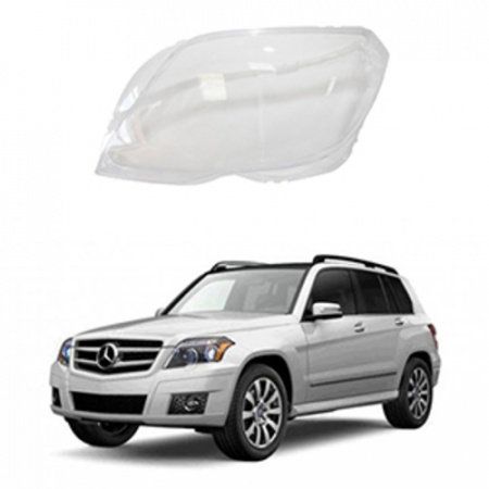 Стекло фары Mercedes GLK-class X204 2008-2012 Дорестайл левое