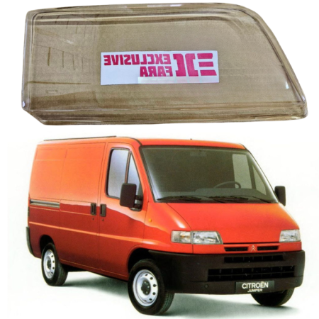 Стекло фары Citroen Jumper правое