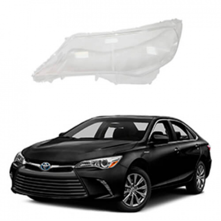 Стекло фары Toyota Camry USA 2015-2017 левое