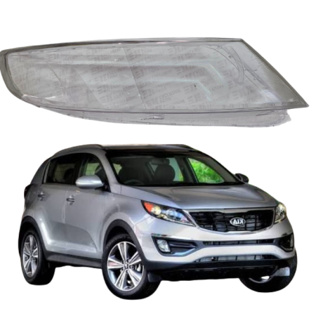 Стекло фары Kia Sportage 3 2015-16г. правое