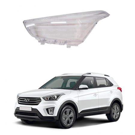 Стекло фары Hyundai Creta 2016-н.в. Левое