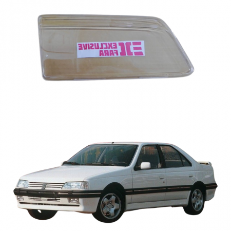 Стекло фары Peugeot 405 правое