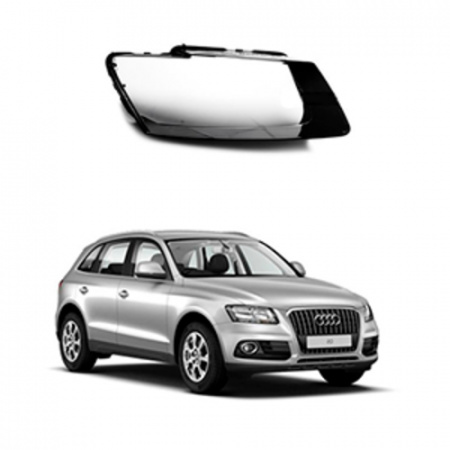 Стекло фары Audi Q5 / SQ5 (8R) (2008-12) правое. Дорестайлинг