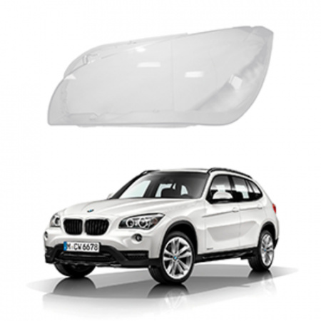 Стекло фары BMW X1 E84 (2009-2015) левое.