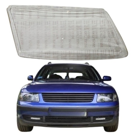Стекло фары Volkswagen Passat B5 дорест 1996-2001г правое