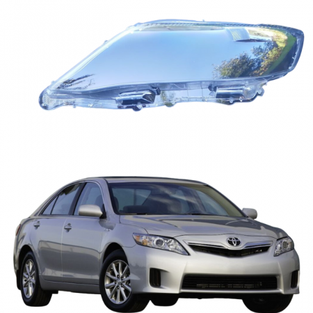 Стекло фары Toyota Camry 40 / 45 2009-11 левое. Рестайлинг