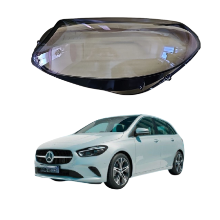 Стекло фары Mercedes B-class 2016-19 г  левое