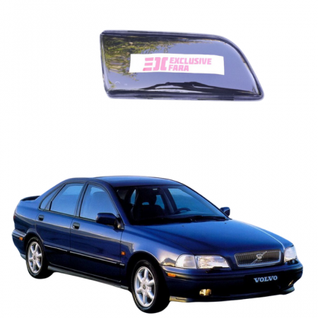 Стекло фары Volvo s40 правое 1996