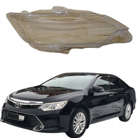 Стекло фары Toyota Camry 14-17г. правое