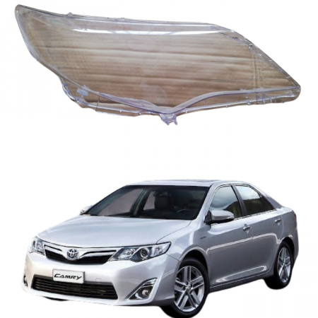 Стекло фары Toyota Camry 50 / 55 (2011-2014) правое. USA